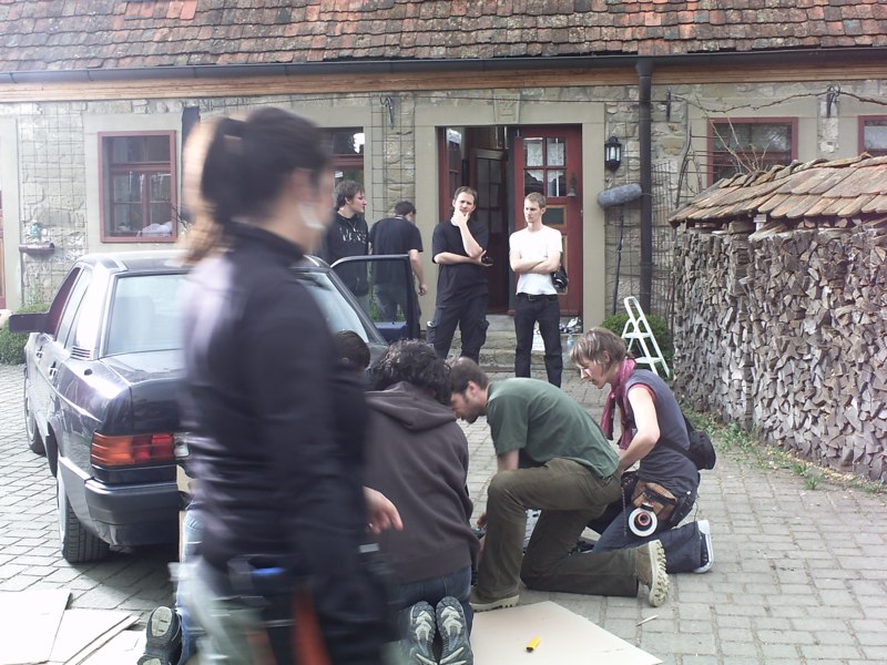1. Drehtag von „Bis aufs Blut“ 11